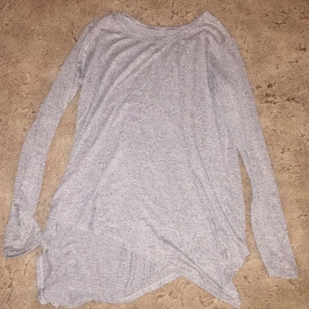 Gray Long Sleeved Shirt